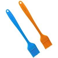 Tihokile Pincel Cocina 2 Piezas 21cm Cepillo para Pasteles Cepillo de Repostería Pincel Silicona Cocina Brocha Cocina…